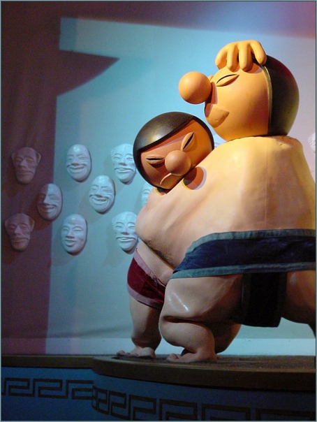 Sumo in Japan -|- Foto: Friso Geerlings,  het WWCW 2006
