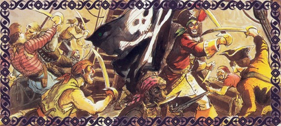 Pirates conceptschets van Marc Davis - The Walt Disney Company, 1960 -|- Scan: Friso Geerlings