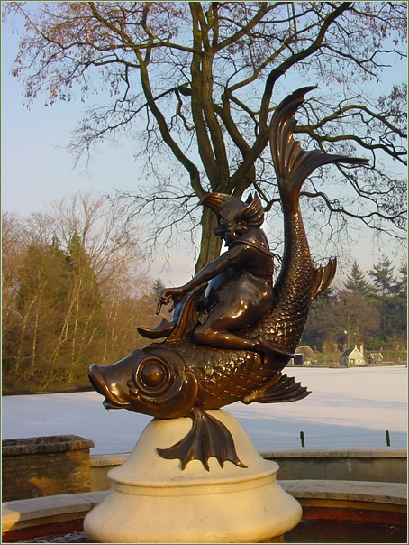 Visje Gijs in de winter. -|- Foto: Friso Geerlings © het WWCW 2006