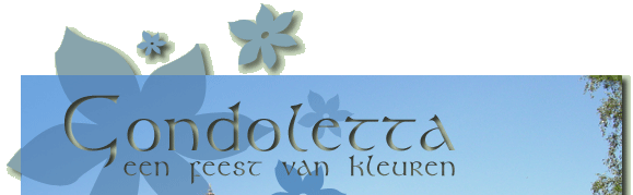 Logo Gondoletta - Een Feest van Kleuren -|- Foto en logo: Friso Geerlings  het WWCW 2006