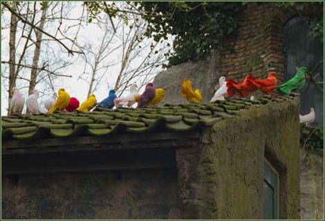 De duiven van Genoveva -|- Foto: onbekende bron