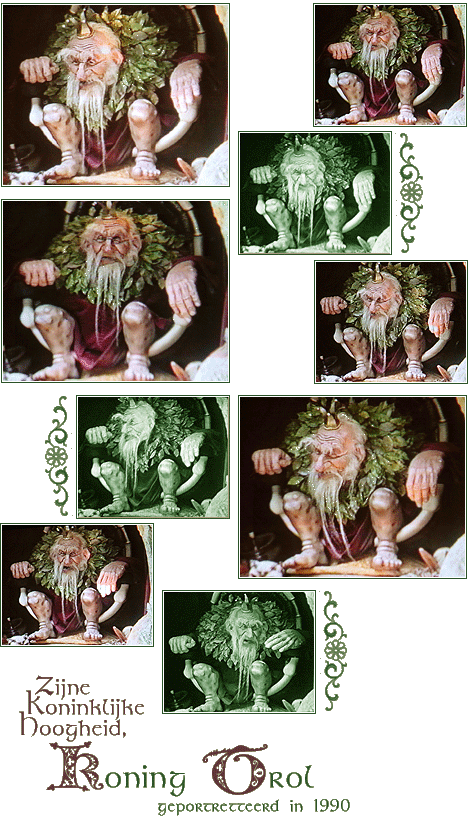 Portret van de eerste versie van Z.K.H. Koning Trol -|- Foto's: Friso Geerlings © het WWCW 2005