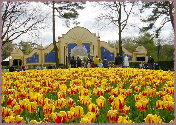 Het Zomertheater, ook wel bekend als het ongebouwde zwembad in Oost. -|- Foto: EAH  het WWCW 2003