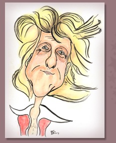 Hans Klok -|- Tekening: Bram Elstak  het WWCW 2003