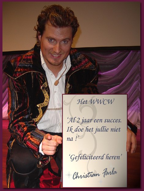 Twee jaar WWCW-felicitatie door Christian Farla -|- Edit: Bram Elstak  Het WWCW 2003