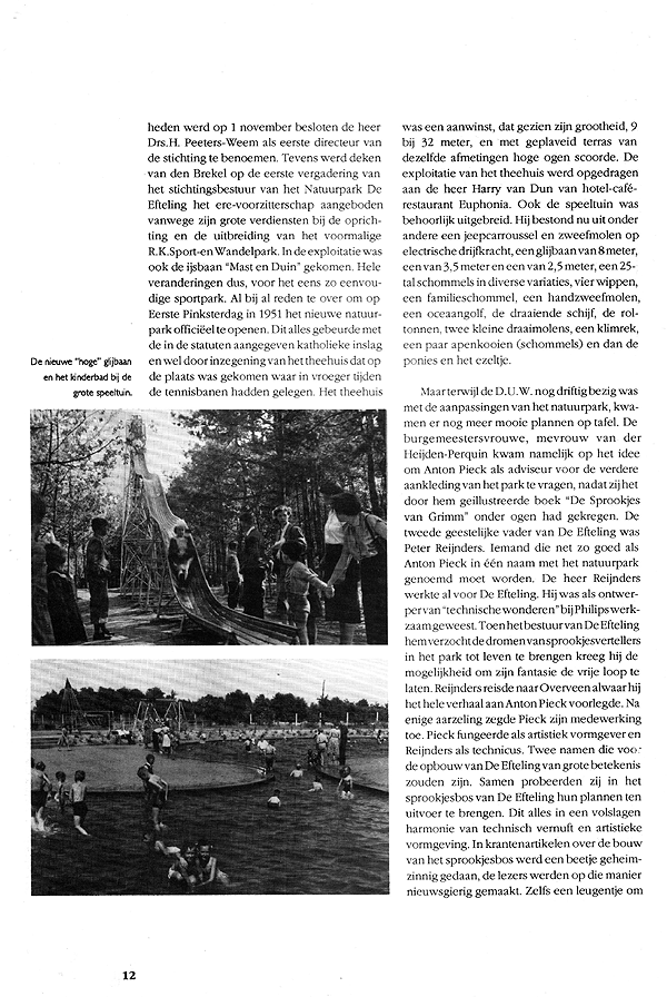 Van Sportpark tot Efteling -|- Scan: Jos Martens - Copyright Strol Zaand 1992