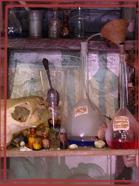 Alchemische prularia van Repelsteeltje -|- Foto: Friso Geerlings © Het WWCW 2003
