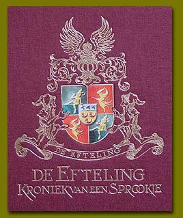 Het Eftelingwapen op de voorkant van de Kroniek - Foto: Friso Geerlings 2002