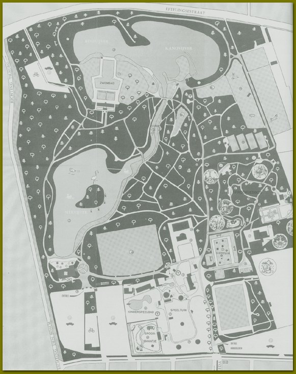 De plattegrond van 1967/1968