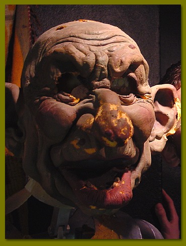Een oud (en dus mooi) masker van de Trollenkoning -|- Foto: Friso Geerlings (c) Het WWCW 2003