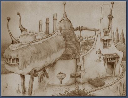 Brouwhuys -|- Tekening: Ton van de Ven - De Efteling