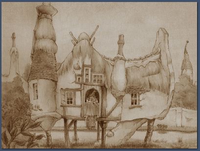 Lachhuys -|- Tekening: Ton van de Ven - De Efteling