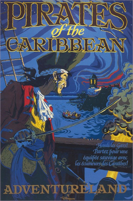 Attractieposter van Pirates of the Caribbean -|- Scan: Friso Geerlings