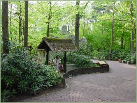 Het pad naar de Zeven Geitjes. En van de mooiste aanloopjes van 't bos, nietwaar? -|- Foto: Friso Geerlings  het WWCW 2005