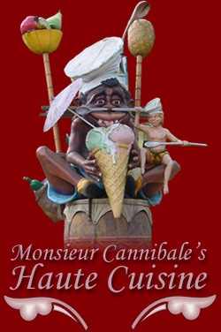 Monsieur Cannibale Cuisine logo -|- Foto: Friso Geerlings (c) Het WWCW 2001