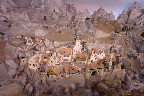 Het Diorama - De Stad met de Prinsenpoort -|- Foto: Friso Geerlings  Wonderlijke WC Web