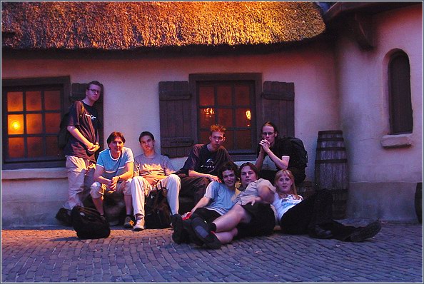 Een deel van het WWCW-team en Eftelisten -|- Foto: Friso Geerlings  Het WWCW 2004