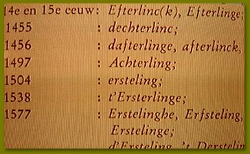 De naam "Efteling" in het verleden - Screencapture "50 jaar Sprookjes in de Efteling" -|- cap: Friso Geerlings. Beeldmateriaal: (c) De Efteling, 2002