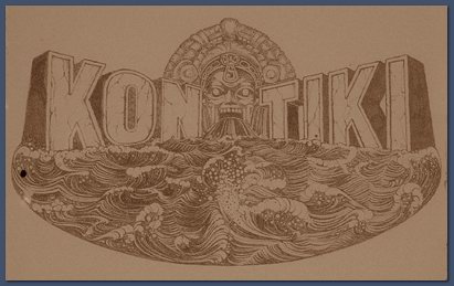 Kon Tiki -|- Tekening: Ton van de Ven - De Efteling